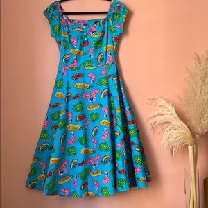 NWT ModCloth x Collectif Pool Float Dress